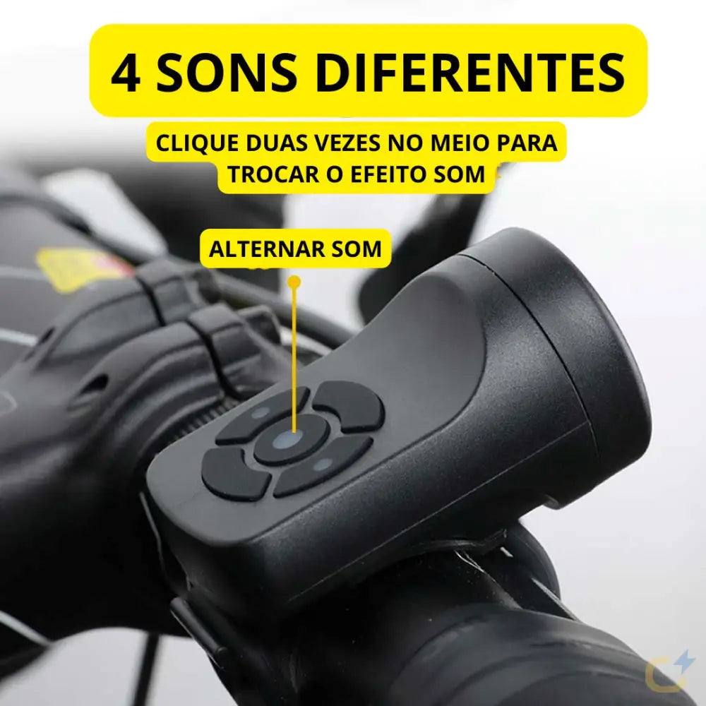 Buzina Eletrônica para Bicicleta Ultra