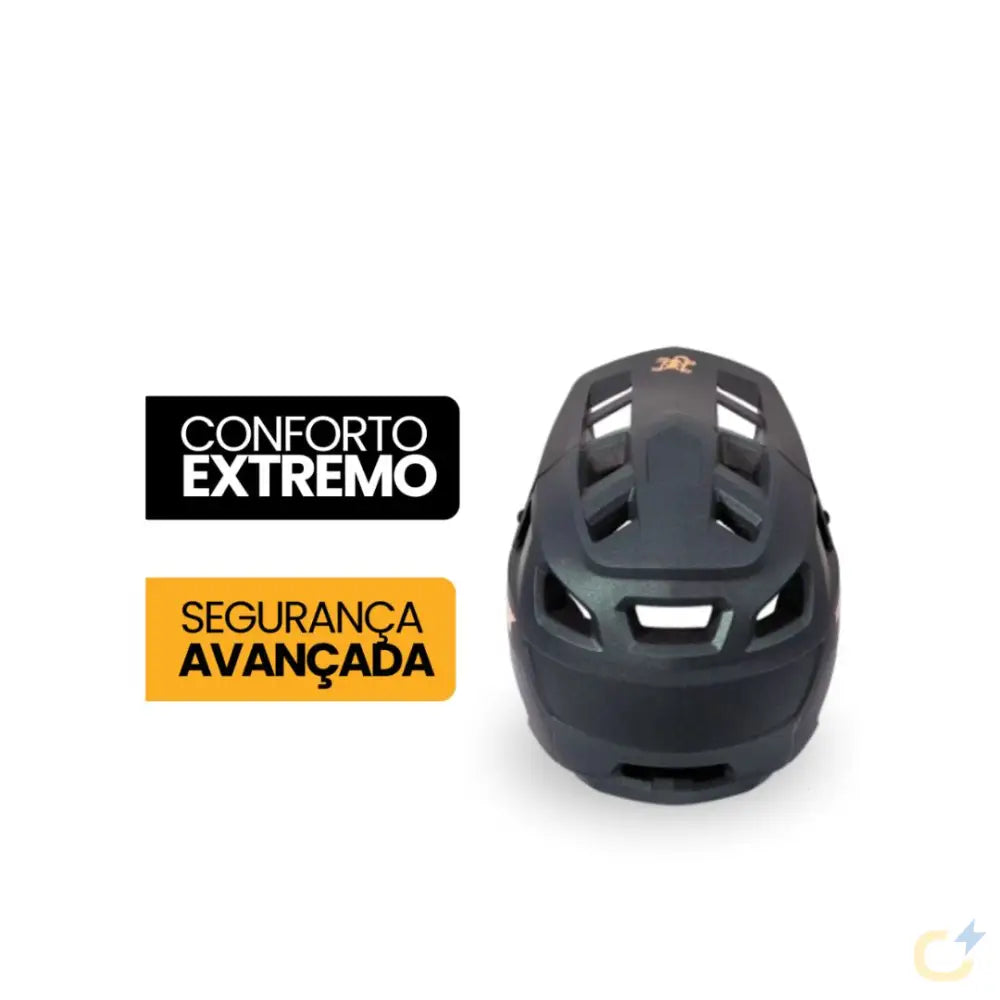Capacete MTB Fox | BRINDE SUPORTE CAMERA E FAROL