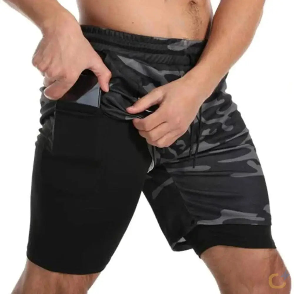 Short Masculino de Corrida Dry Fit