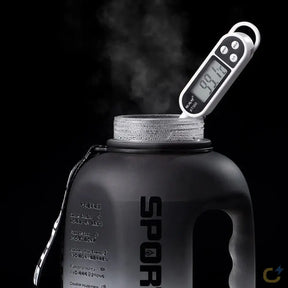 GIANXI Esporte Garrafa de Água Portátil Fitness Copo de Plástico Com Palha Grande Capacidade Viagem Ao Ar Livre Garrafas de Água Grandes Drinkware