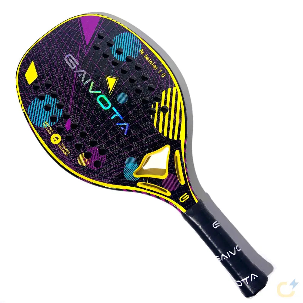 Raquete de Carbono 3K para Beach Tennis Poseidon